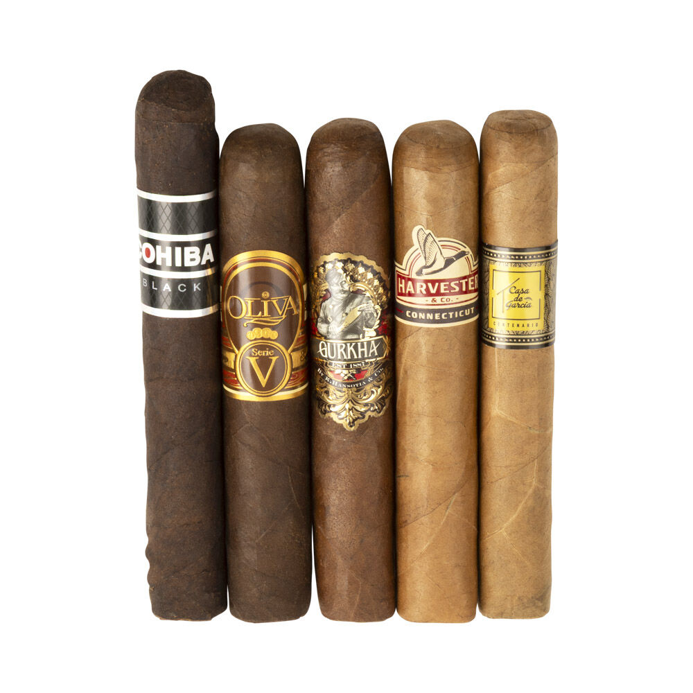 Cigar Samplers - Shining Robusto 15ct Sampler